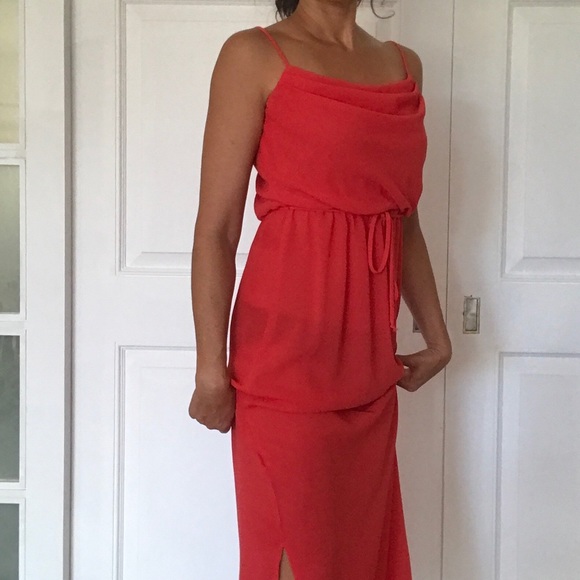 Vintage 70’s sheer red dress Roberta LTD 💃🏻 - Picture 4 of 11